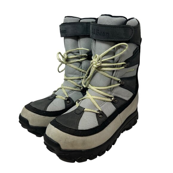 LL Bean Women's 9 M Waterproof Dri-Lex Tek 2.5 Snow Hiking Boots Suede 05455 - Picture 1 of 10
